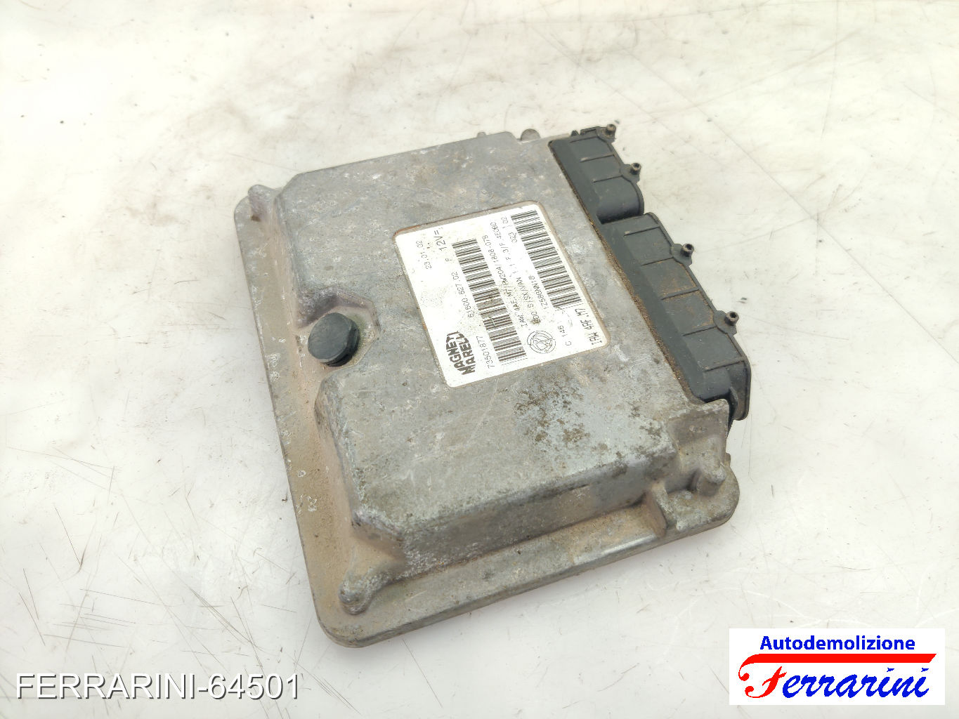 Centralina Motore FIAT SEICENTO 600 287 1.1 1998-2010 73501877, 1Z58GNN1C