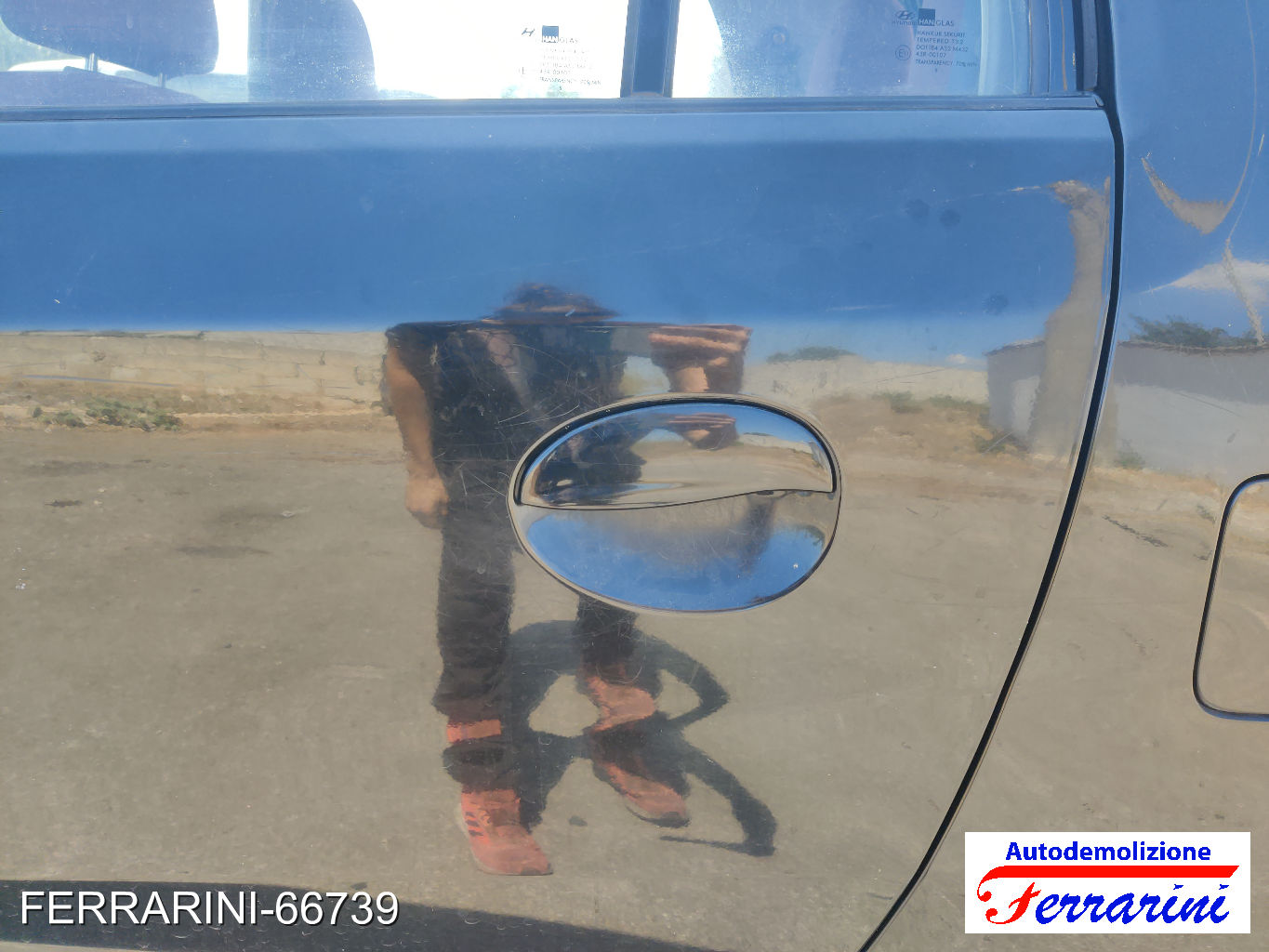 Maniglia Porta Esterna Retro Sinistra