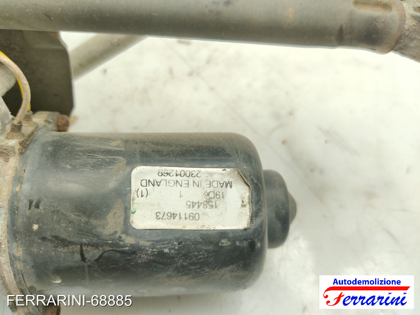 Spazzacqua Motorino Tergicristallo OPEL CORSA C X01 2003-2009 anteriore