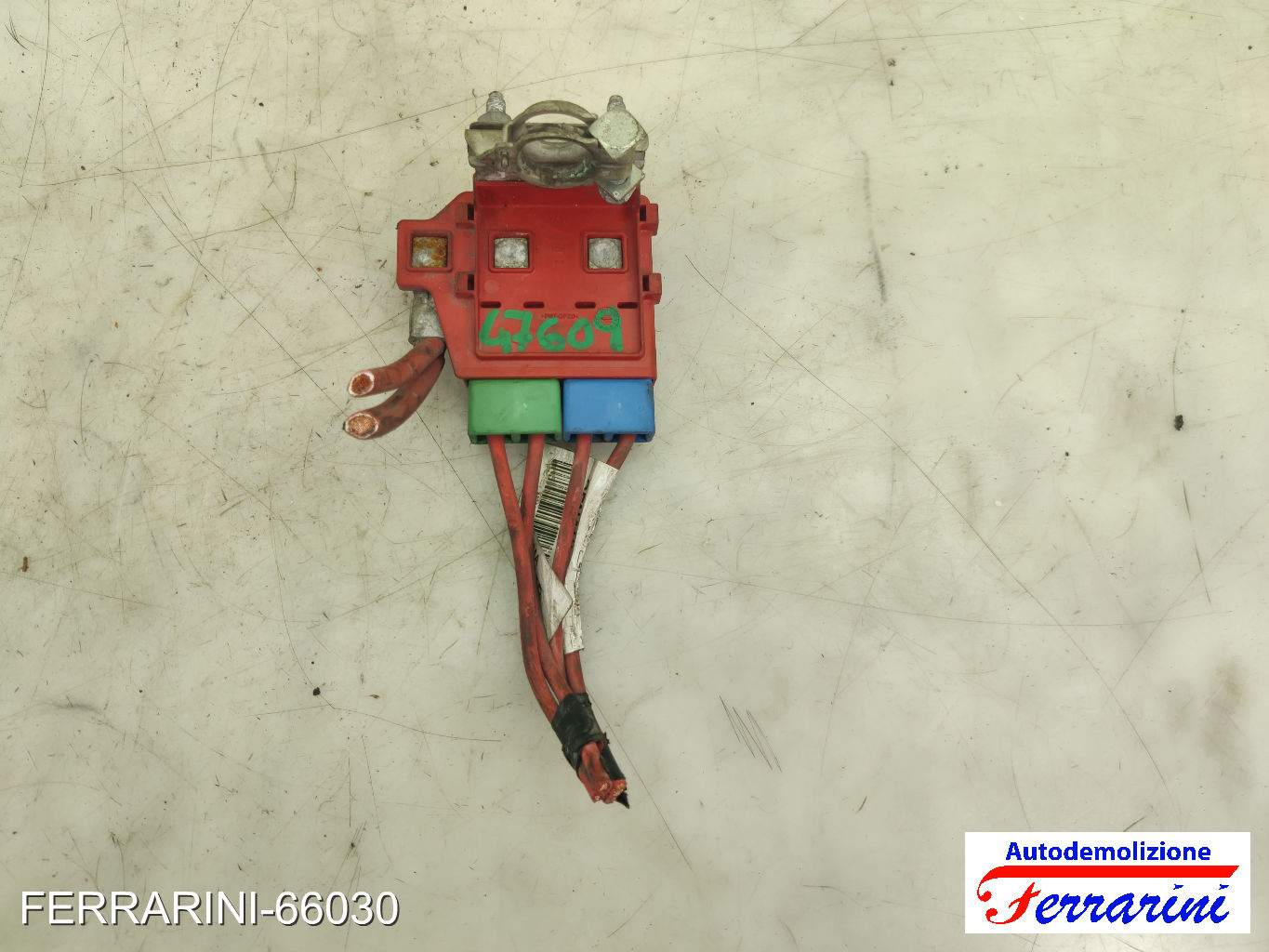 Morsetto positivo fusibiliera Cavo batteria RENAULT MODUS F/JP0 1.5 DCI 90