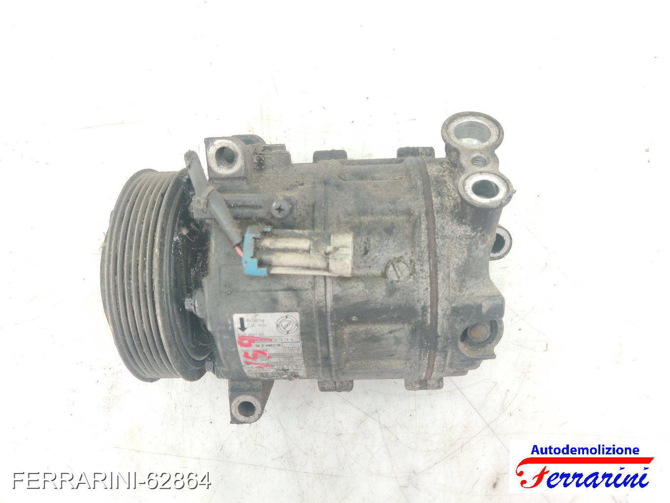 Compressore Clima ALFA ROMEO 159 SW 939 2.0 JTDM 2009-2011 60693331, 7843087275