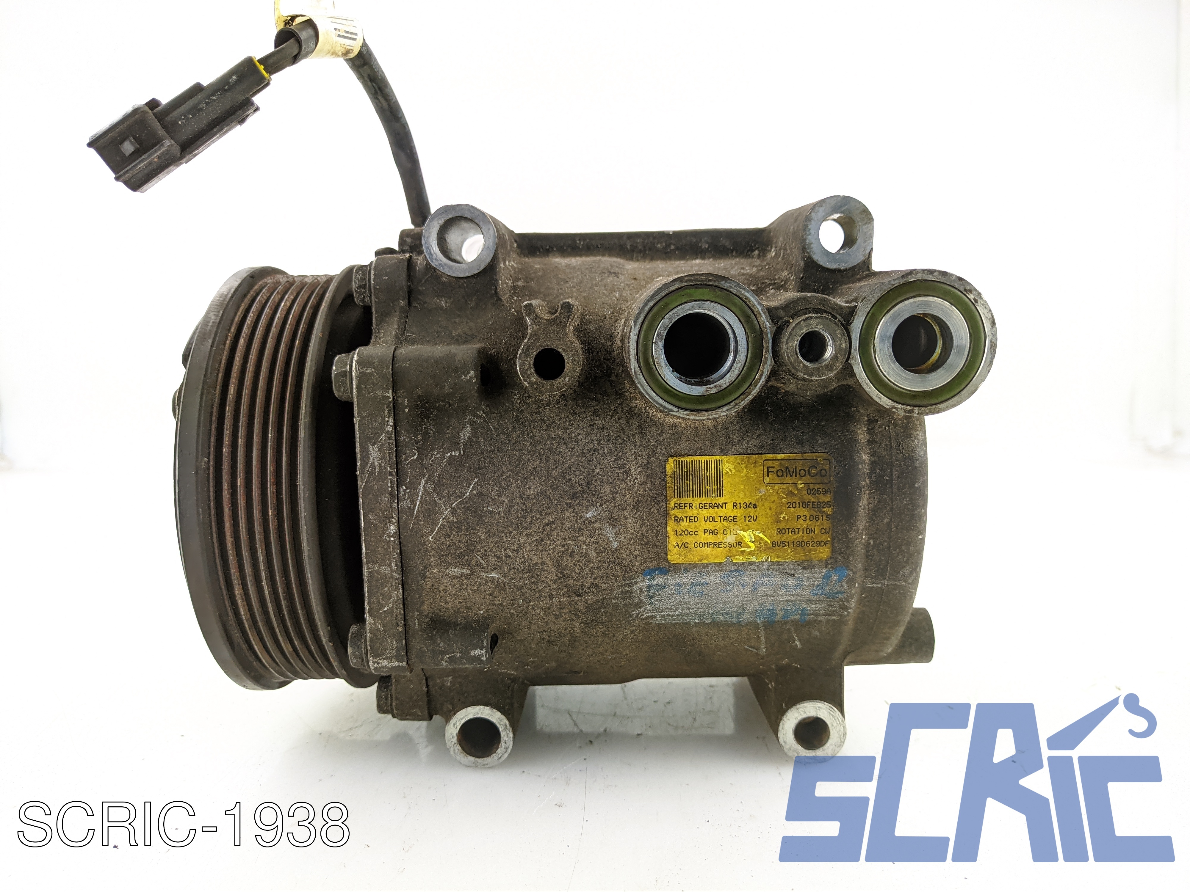 Compressore Clima FORD FIESTA 6 CB1, CCN 1.6 TDCI 2010-2015 8V5119D629DF