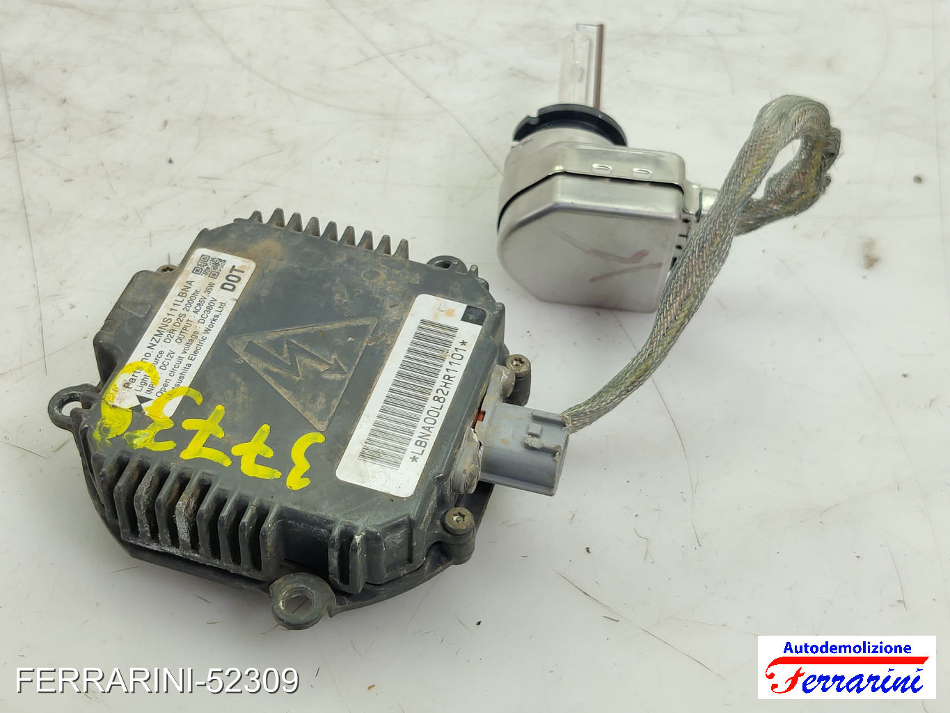 Centralina Ballast Xenon RENAULT KOLEOS 1 HY 2.0 DCI 4X4 2008-2023 NZMNS111LBNA