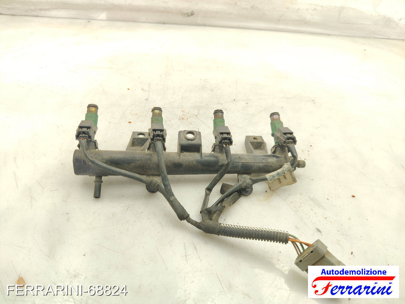 Flauto Con Iniettori PEUGEOT 206 2A/C 1.4I 1998-2012 9655833580