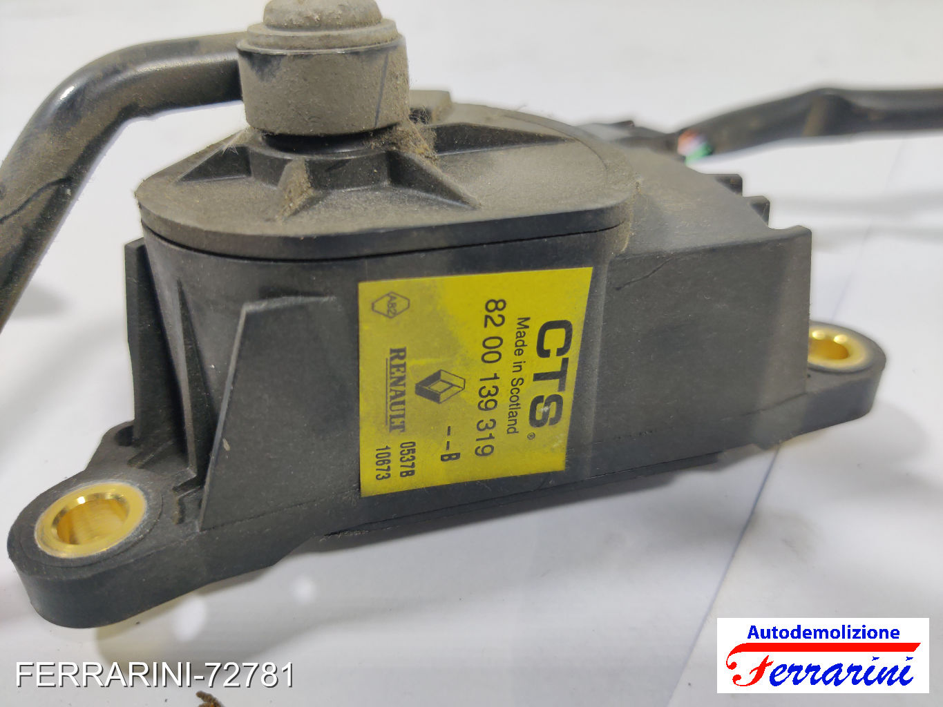 Pedale Acceleratore RENAULT MODUS F/JP0 1.2 2004-2023 8200139319, 05378