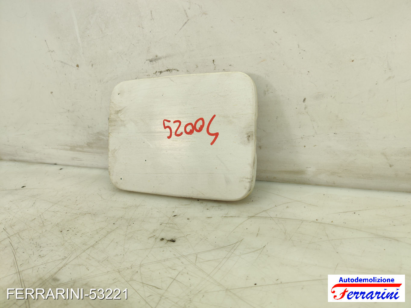 Sportellino Carburante FIAT PANDA 141 1992-1996 249 BIANCO BANCHISA 7