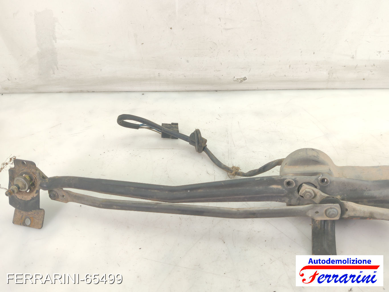 Spazzacqua Motorino Tergicristallo FIAT GRANDE PUNTO 199 2005-2009 anteriore