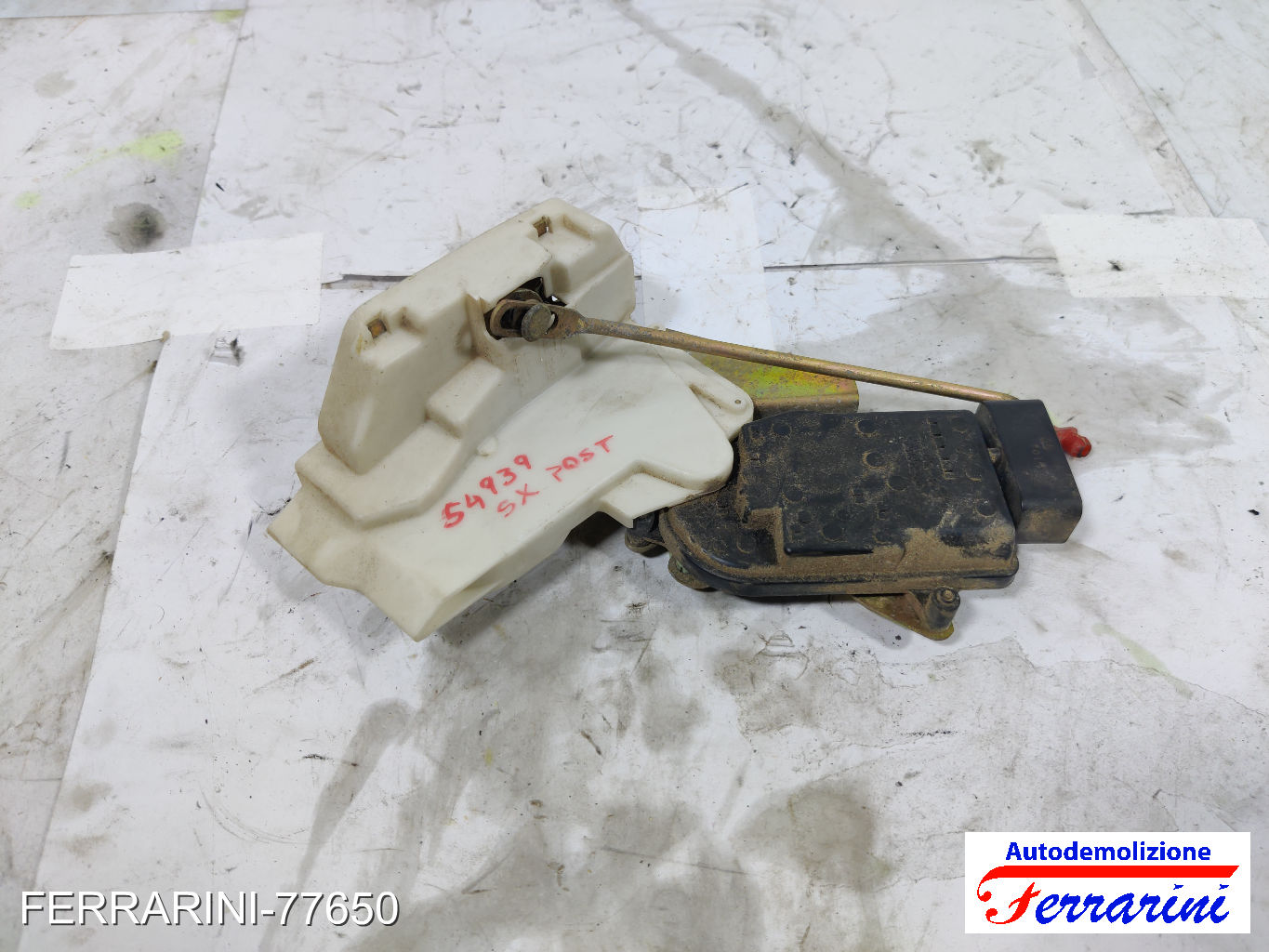 Serratura Porta OPEL AGILA A H00 2003-2007 sinistro, sx, posteriore, post 8