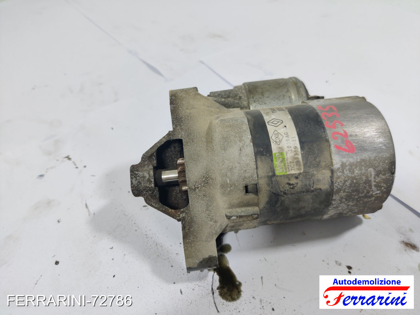 Motorino Avviamento RENAULT MODUS F/JP0 1.2 2004-2023 8200369521, 7701499651 7