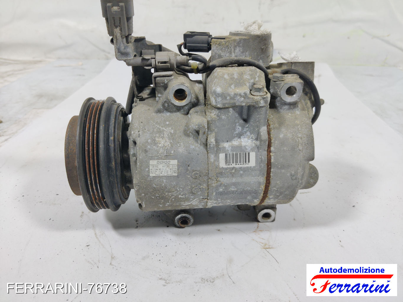 Compressore Clima TOYOTA IQ J1 1.0 2009-2015 8831074010, TSB10C, 4472603351 11