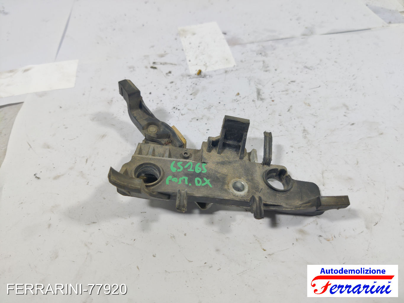 Staffa Supporto Paraurti FIAT GRANDE PUNTO 199 2005-2010 Retro Destra 51772029