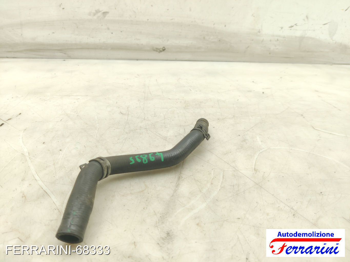 tubo acqua motore B47C20A BMW X1 F48 SDRIVE 18D 2015-2023 11158512143, 49853