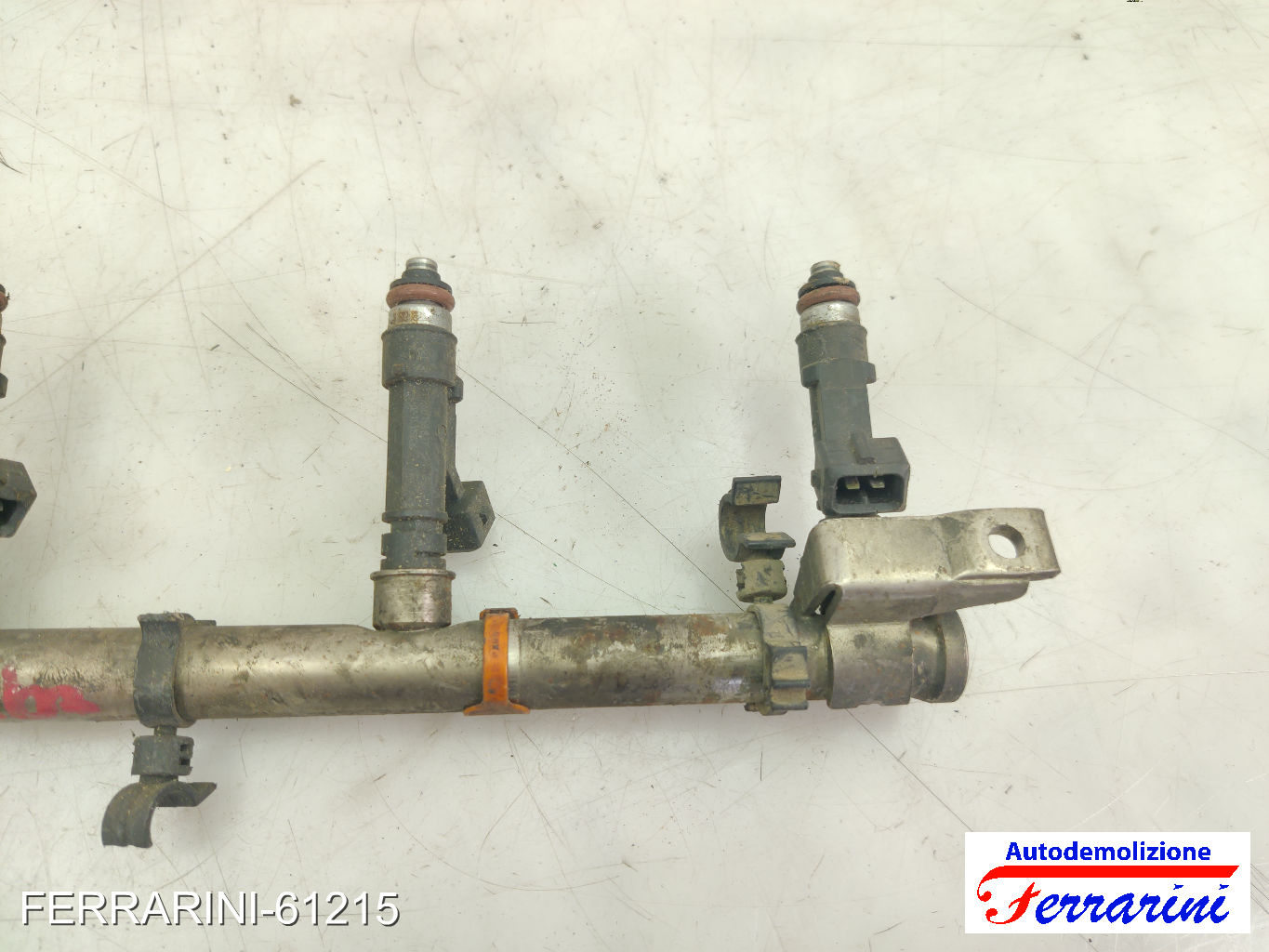 Flauto Iniettori FIAT MULTIPLA 186 1.6 16V BLUPOWER 1999-2010 55205641 METANO 9