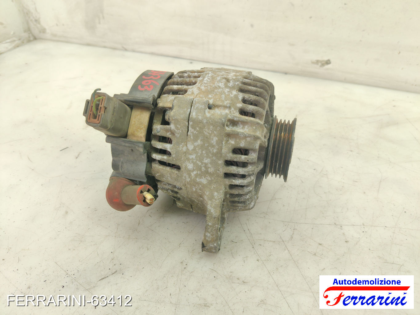 Alternatore NISSAN MICRA 3 K12 1.2 16V 2003-2010 23100AX600, 2542694B, TG8C011