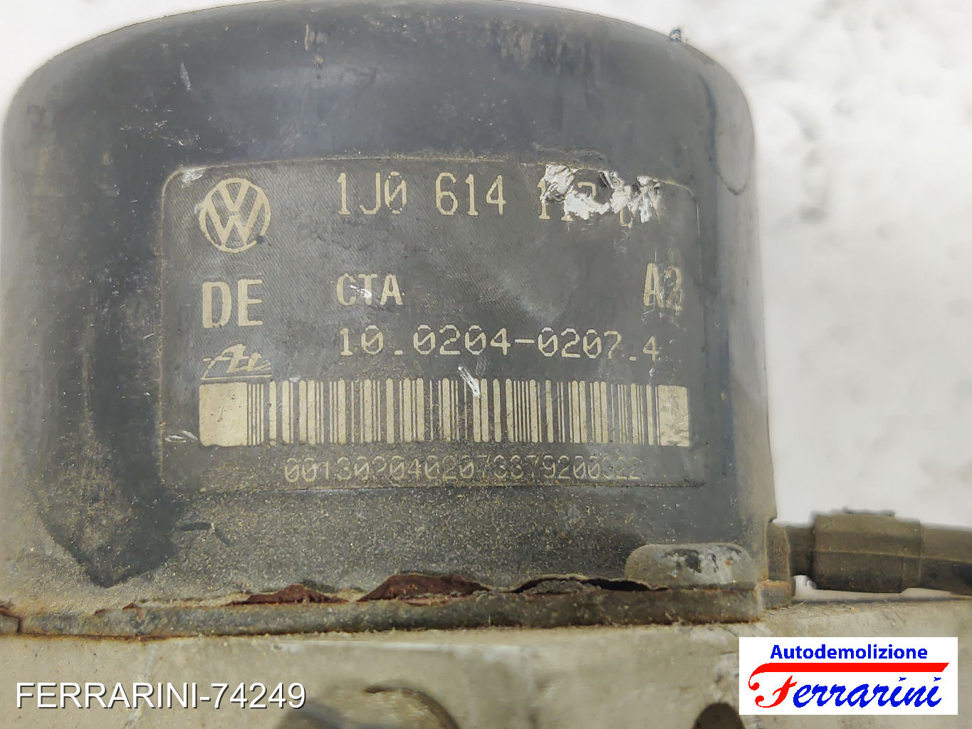 Centralina Pompa Abs SKODA OCTAVIA 1 1U2 1.9 TDI 1996-2010 1J0614117D