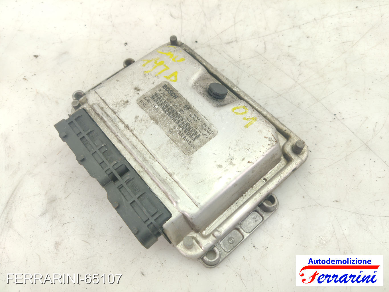 Centralina Motore RENAULT CLIO 2 BB, CB 1.5 DCI 2001-2005 8200118521, 0281018501 6