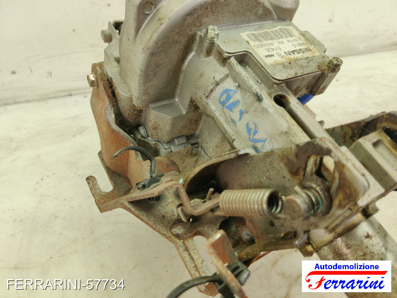 Canna Piantone Sterzo NISSAN QASHQAI 1 J10, JJ10E, NJ10 2010-2013 48810EY40B