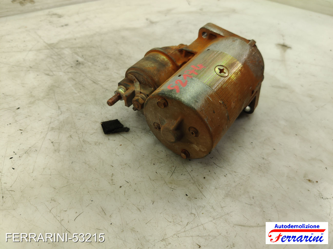 Motorino Avviamento FIAT SEICENTO 600 187 1.1 1998-2010 51890633, E80F, C132 9