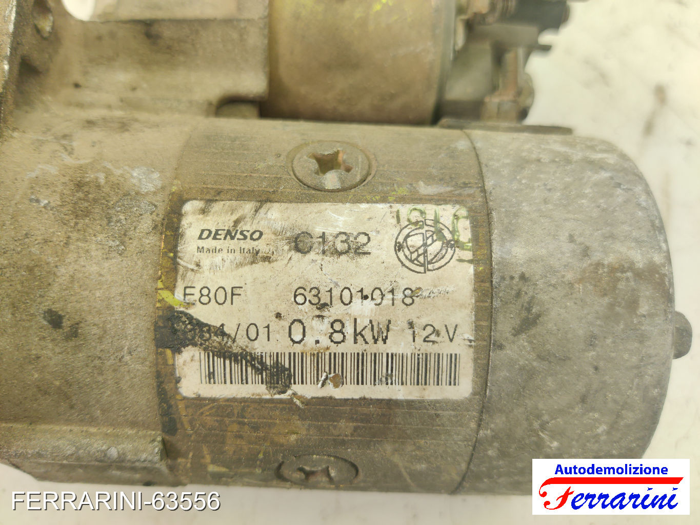 Motorino Avviamento FIAT PUNTO 188 1.2 60 1999-2010 46548653, 51890631, 46548654 9