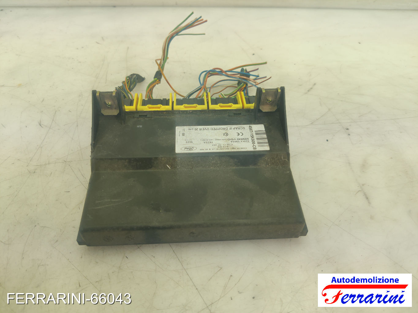 Centralina Comfort FORD FIESTA 5 JD, JH 2001-2008 4S6T15K600CB, 25WK48968A