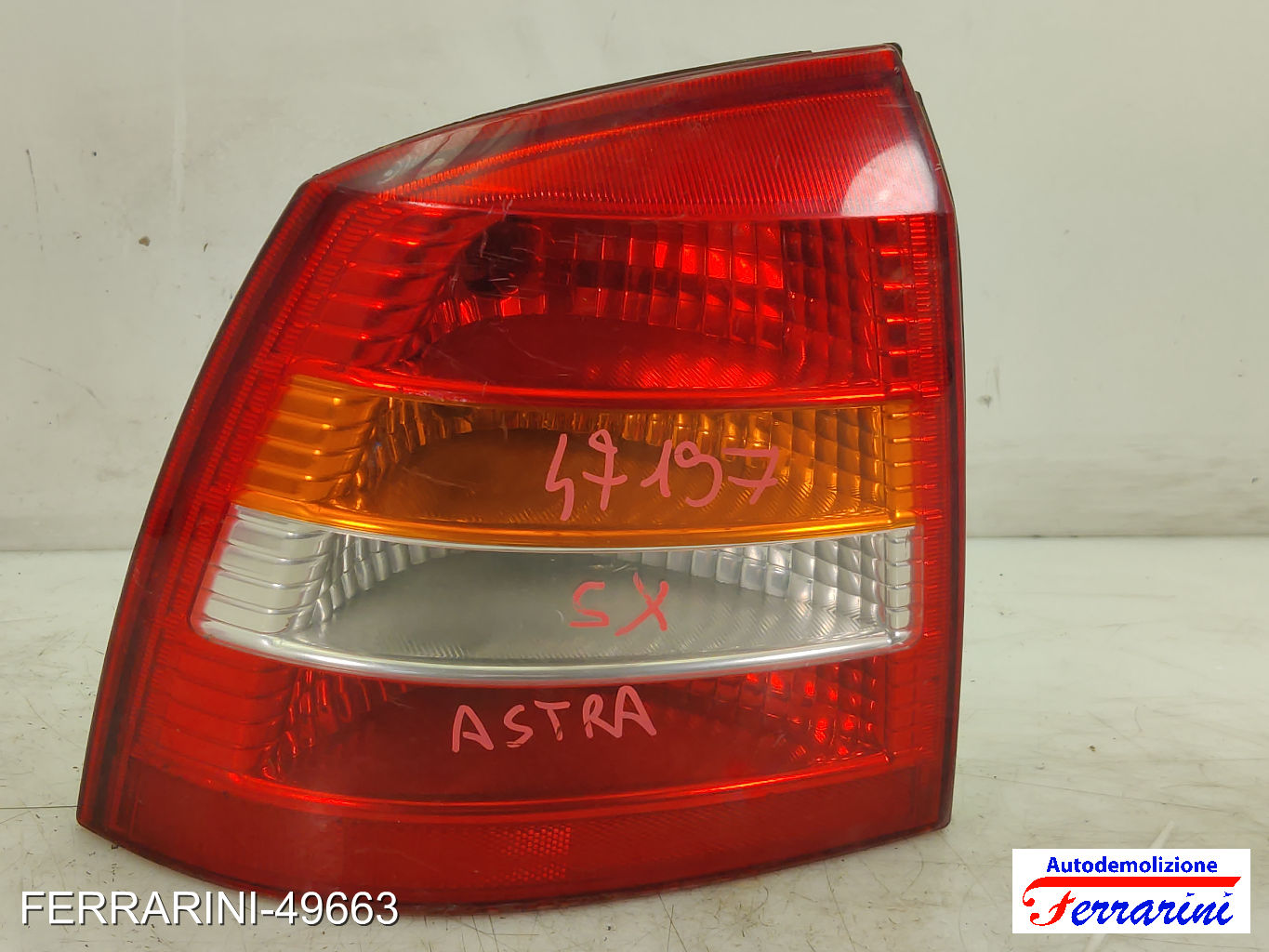 Fanalino Stop Posteriore OPEL ASTRA G T98 1998-2005 sinistro, sx 9117402