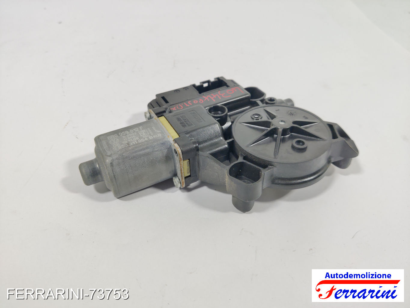 Motorino Alzavetro VW POLO 6C1, 6R1 1.6 TDI 2009-2023 6R0959812N, 15921