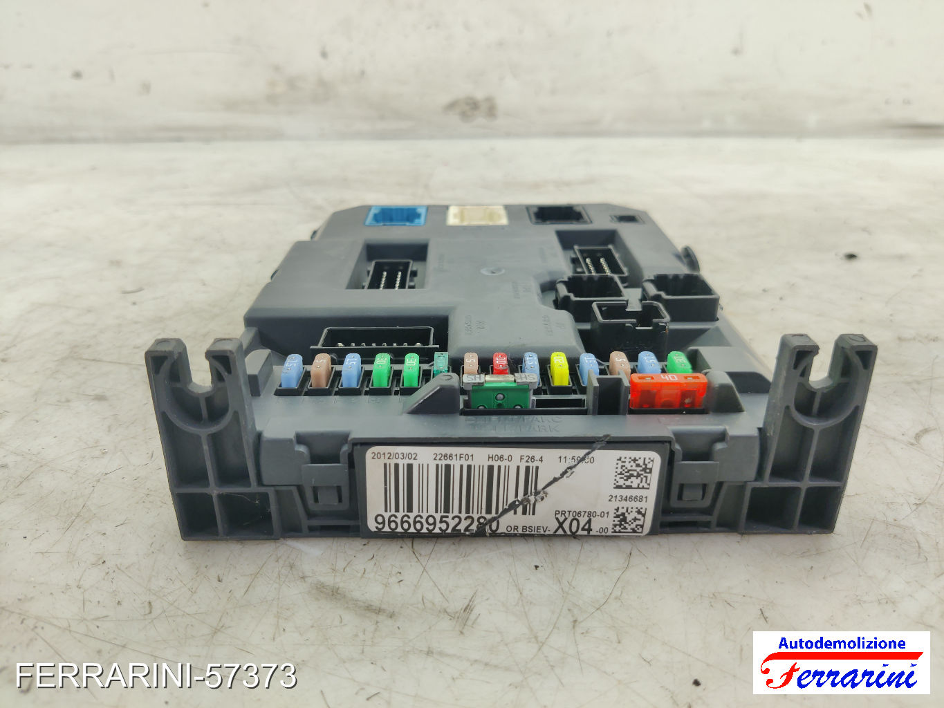 Body Computer CITROEN C3 2 SC 1.4 HDI 70 2009-2023 9666952280, 22661F01 8