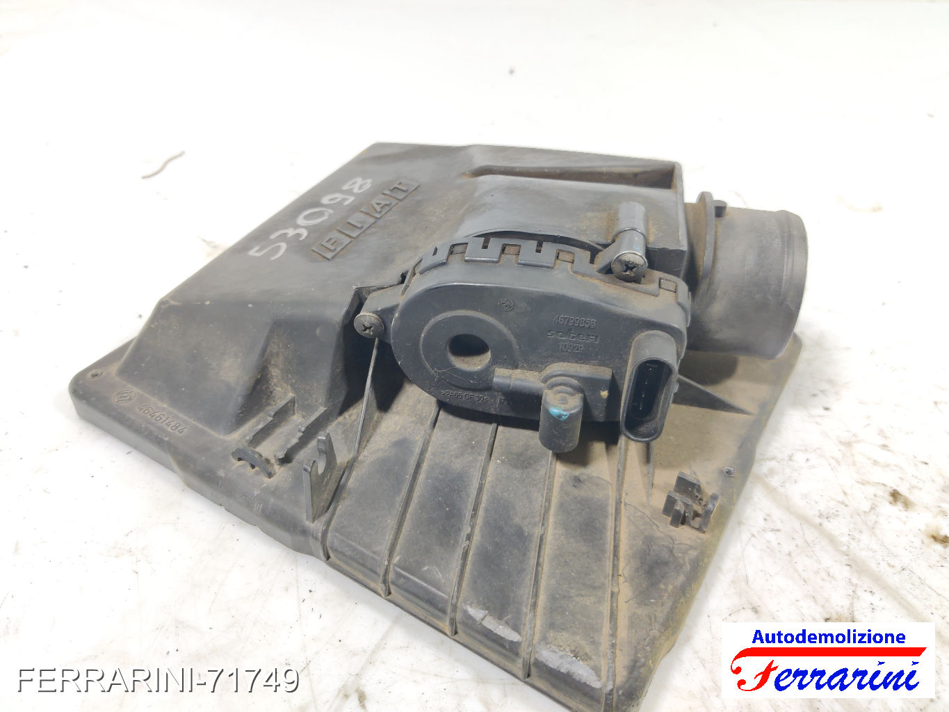 Debimetro FIAT PALIO WEEKEND 171, 173, 178, 373, 374 1.9 D 2001-2016 46799858 9