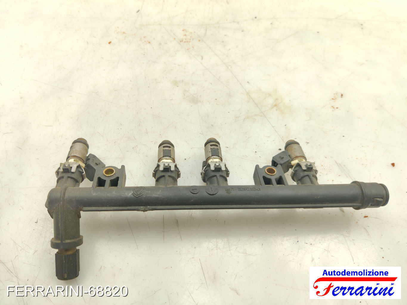 Flauto Con Iniettori FIAT SEICENTO 600 187 1.1 1998-2010 55183532, 71729224 8