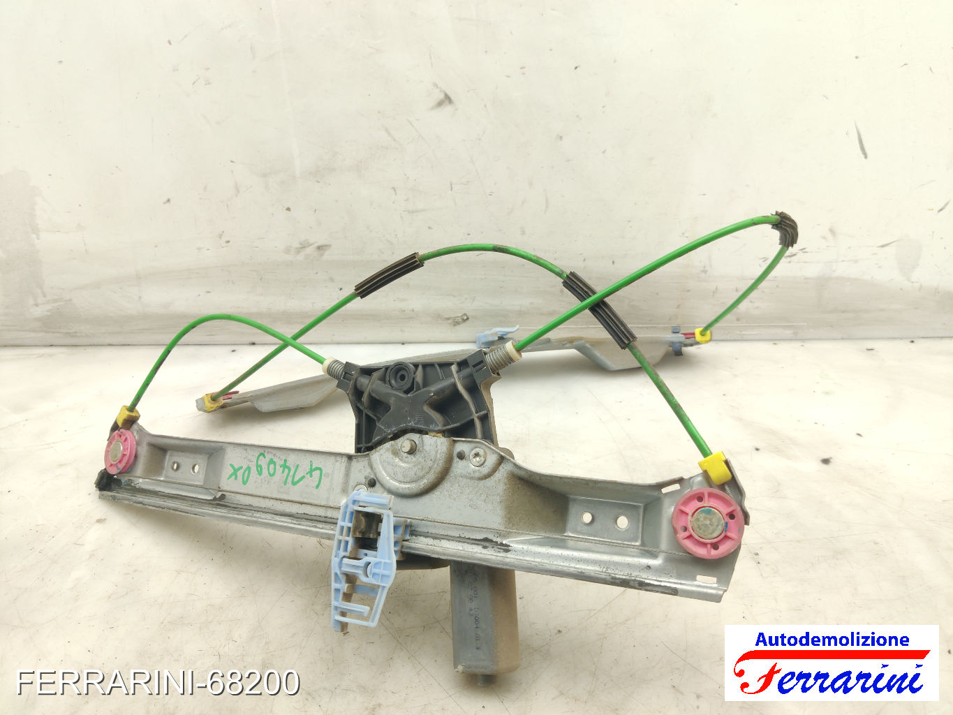 Alzavetro OPEL CORSA D S07 2006-2014 sinistro, sx, frontale, anteriore 13269605