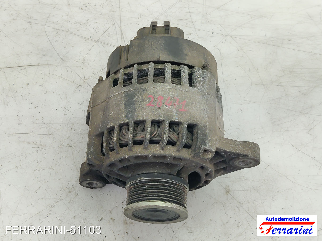 Alternatore FIAT STILO 192 1.9 JTD 2001-2006 46809068, 63321859, 71721512