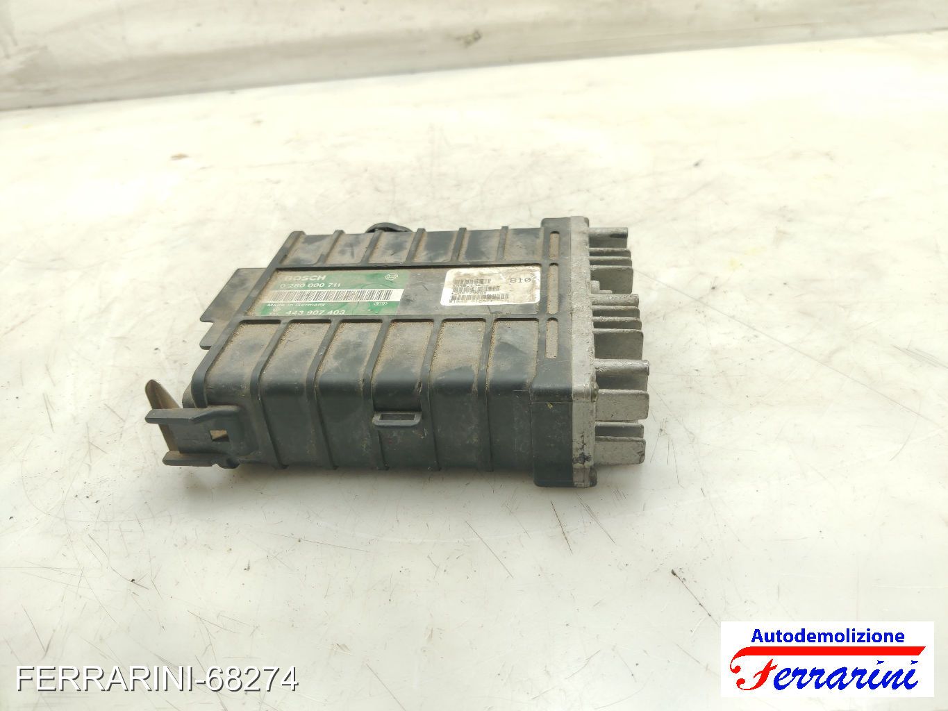 Centralina Motore AUDI 80 893, 894, 8A2 1.6 1986-1991 443907403, 0280000711 8