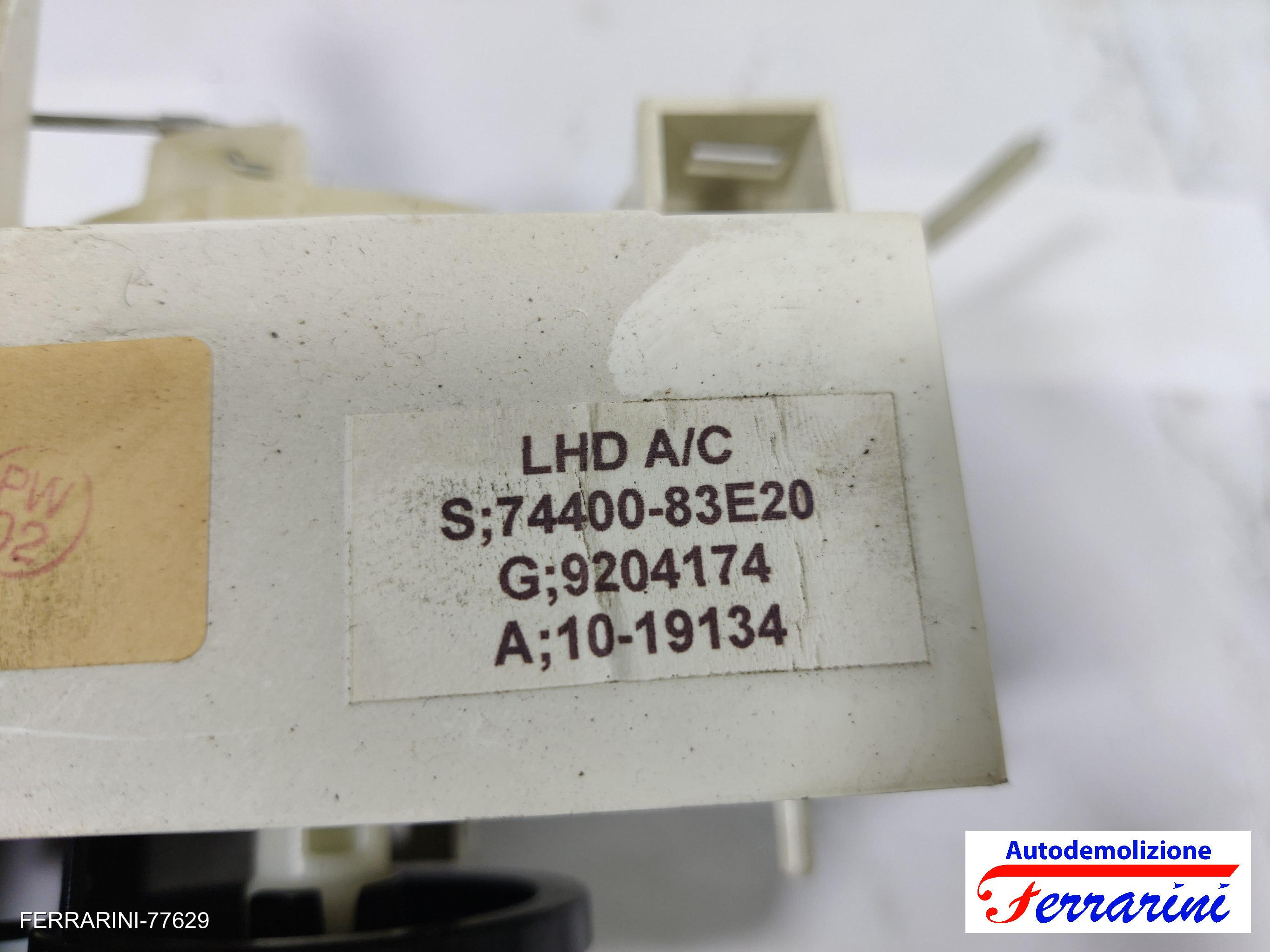 Tastiera Clima OPEL AGILA A H00 2003-2007 anteriore, frontale 9204174