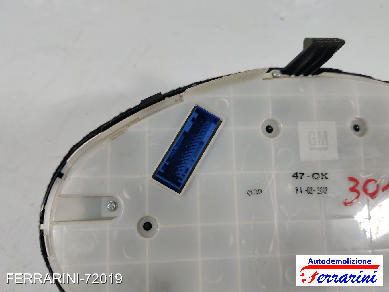 Quadro Contachilometri OPEL MERIVA B S10 1.4 LPG 2011-2017 13349517, 5095731200