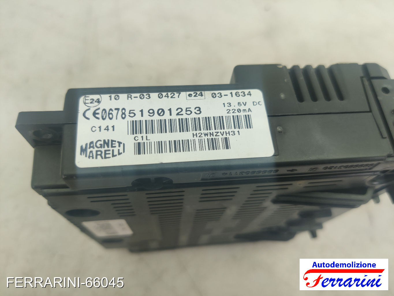 Centralina Blue&Me bluetooth FIAT PUNTO EVO 199 2009-2012 51901253, 55555031190 7