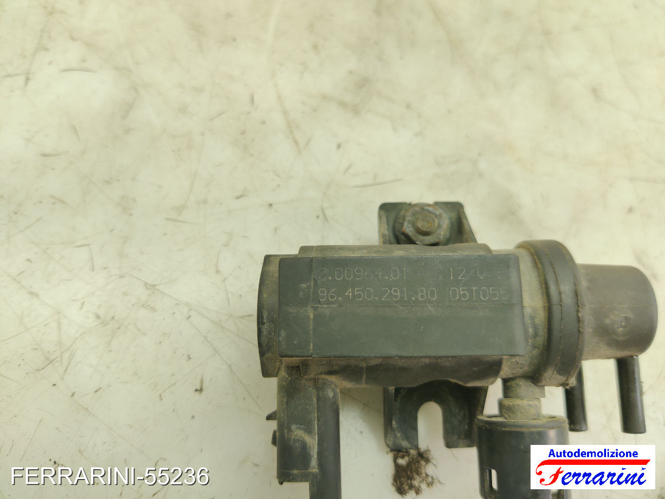 Elettrovalvola turbina FORD FIESTA 5 JD, JH 1.4 TDCI 2001-2008 9645029180