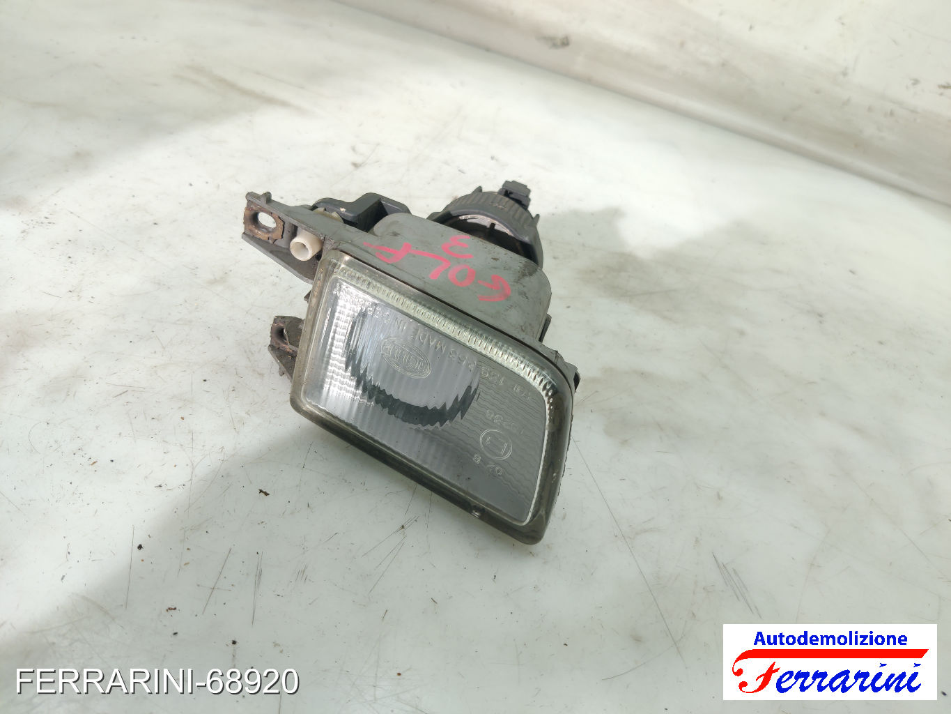 Fendinebbia VW GOLF 3 1H1 1995-1997 sinistro, sx 1H0941699B, 1H0941699 6