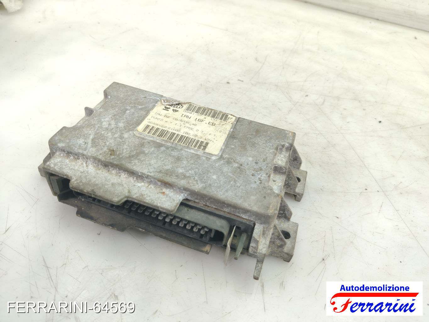 Centralina Motore FIAT PUNTO 176 55 1.1 1993-1999 46480662, 5A3549, SA3548