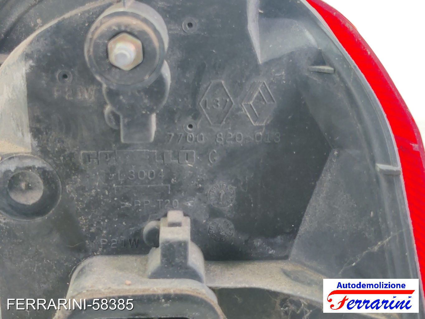 Fanalino Stop Posteriore RENAULT TWINGO 1 C06 1993-1996 sinistro, sx, posteriore 6