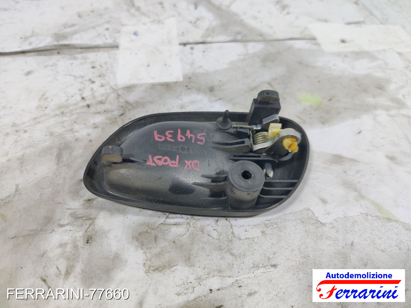 Maniglia Porta Interna OPEL AGILA A H00 2003-2007 destra, dx, posteriore, post