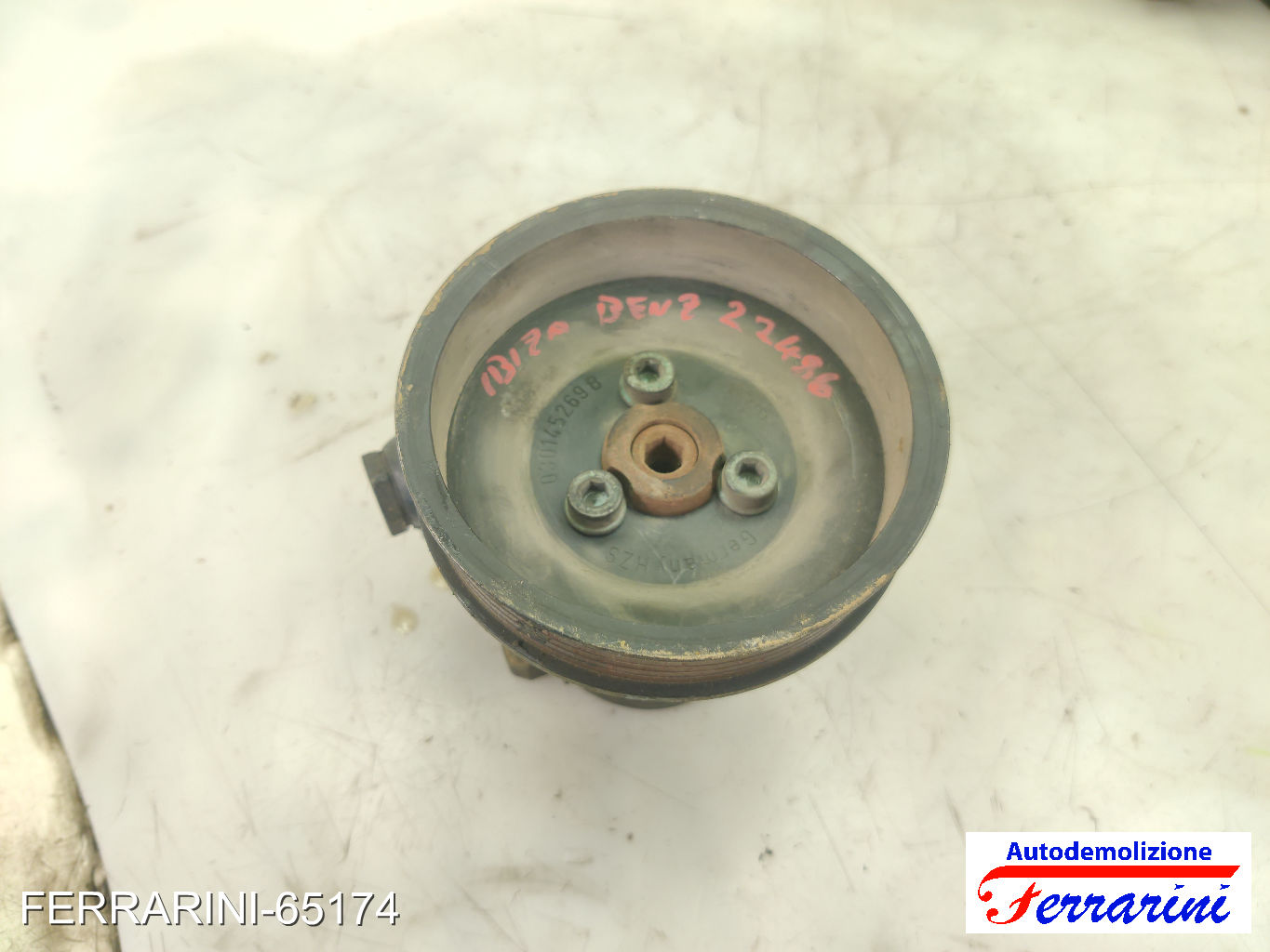 Pompa Servosterzo FIAT QUBO 225 1.3 D MULTIJET 2010-2023 52112195, 51869236 10