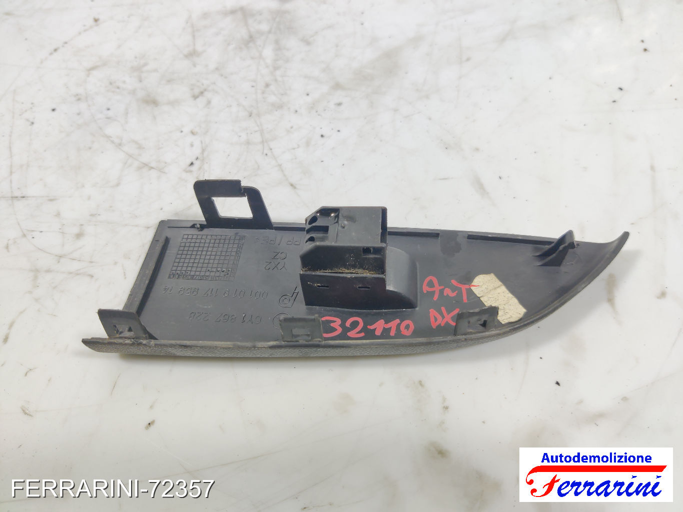Pulsantiera Tastiera Alzavetro SKODA FABIA 1 6Y2 1999-2003 destra, dx, frontale