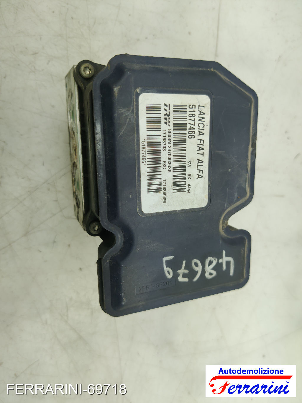 Centralina Pompa Abs LANCIA DELTA 3 844 1.6 D MULTIJET 2008-2014 51877466, 48679