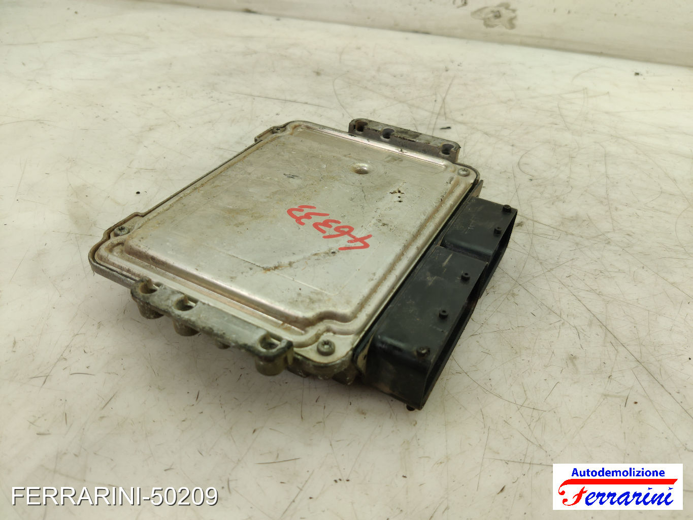 Centralina Motore ALFA ROMEO 147 937 1.9 JTDM 8V 2005-2010 0281012858, 55204755