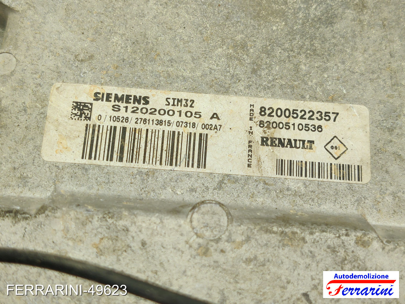 Kit Accensione RENAULT CLIO 3 BR0/1, CR0/1 1.2 16V 2005-2014 8200522357 9