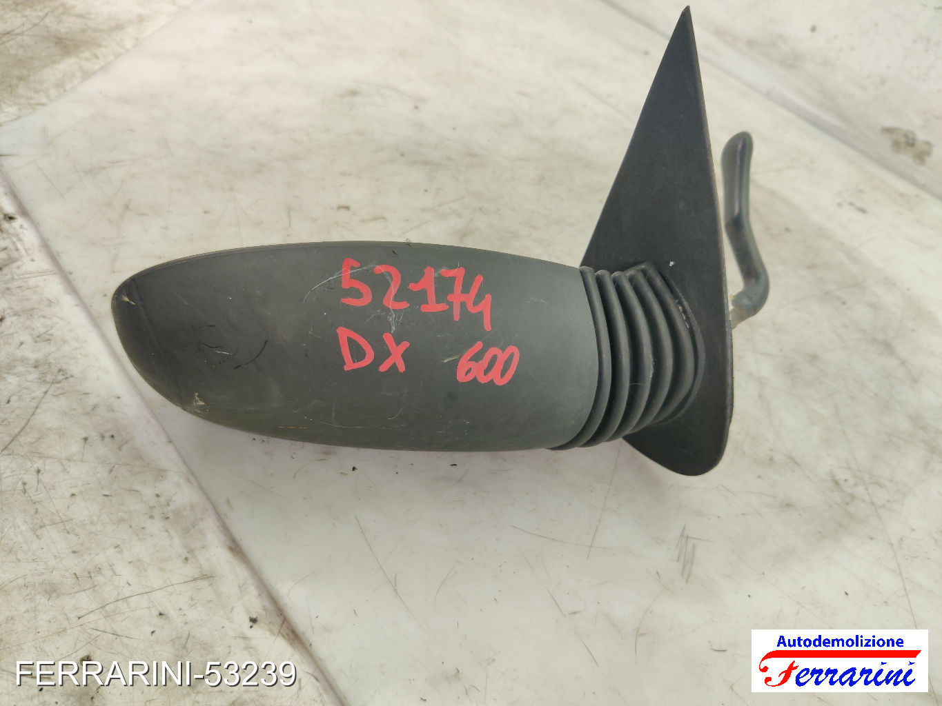 Specchietto Laterale FIAT SEICENTO 600 187 1998-2010 destro, dx 7