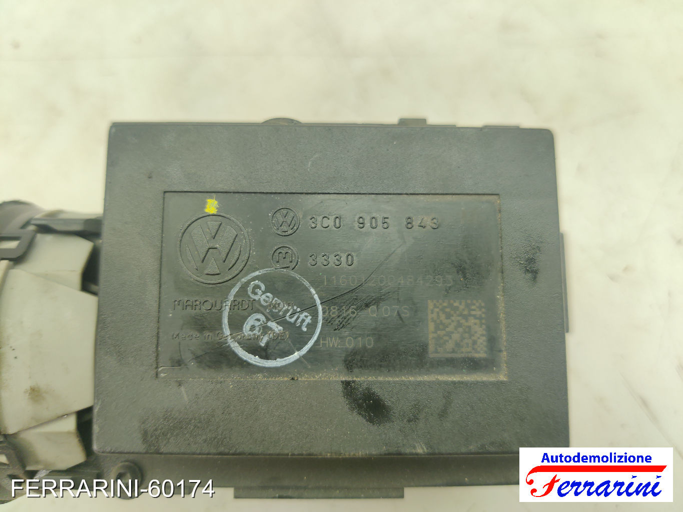 Commutatore accensione Chiave Lettore VW PASSAT VARIANT 3C5 2005-2009 3C0905843