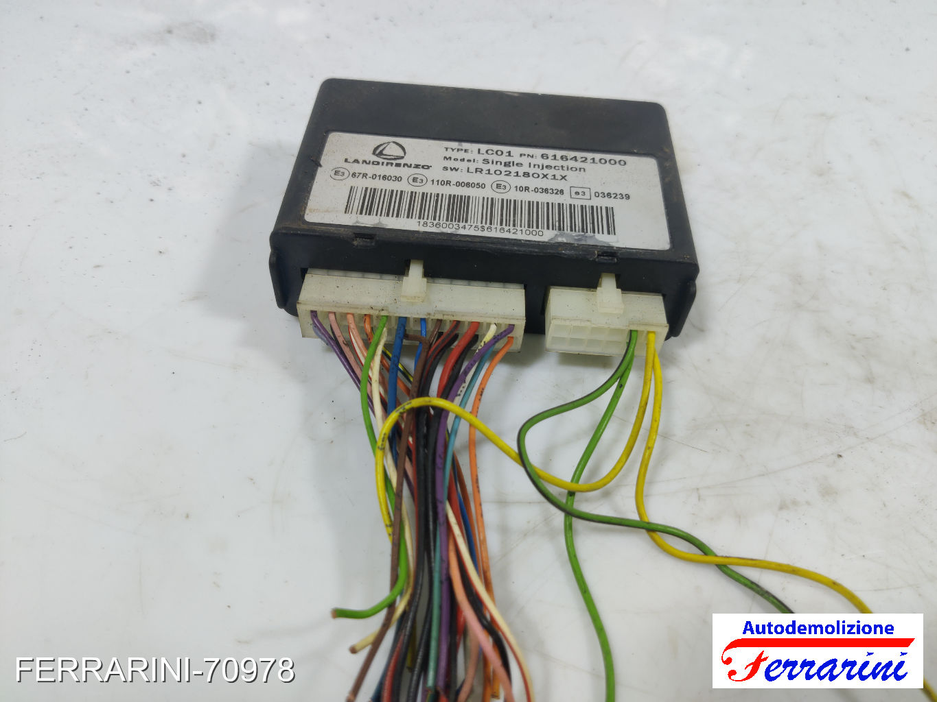 Centralina Gpl FIAT PUNTO 176 1.1 1996-2000 616421000, LR102108X1X, 842047 6