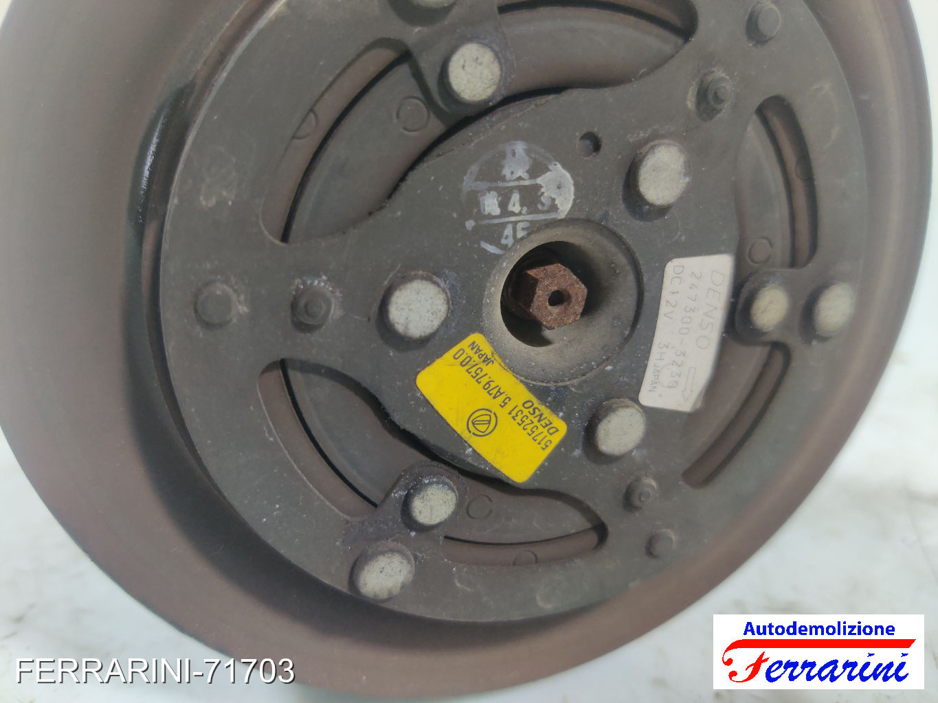Compressore Clima ALFA ROMEO 147 937 1.9 16V Q2 2004-2010 51752531, 46811244 11