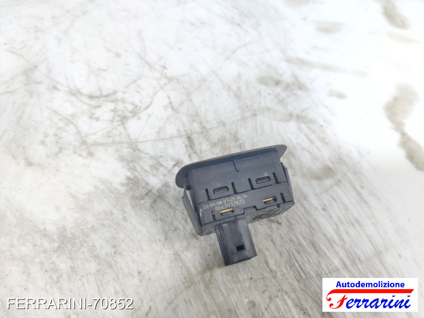 Pulsantiera Tastiera Alzavetro CITROEN C4 PICASSO 1 UD 2006-2013 sinistra, sx